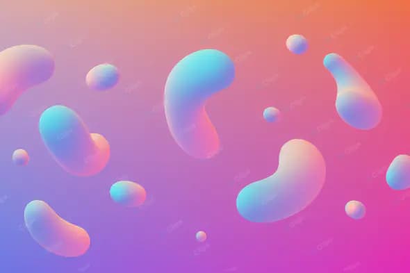Pastel Fluid Shapes