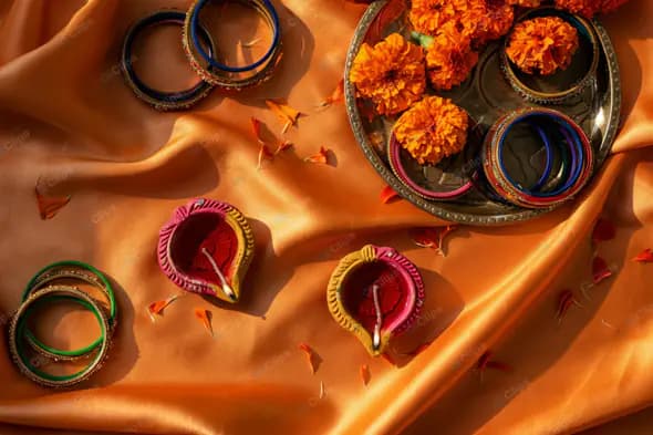 Festive Diwali Decor Elements