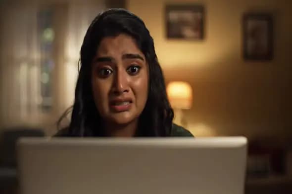 Shock and Distress at Computer Screen