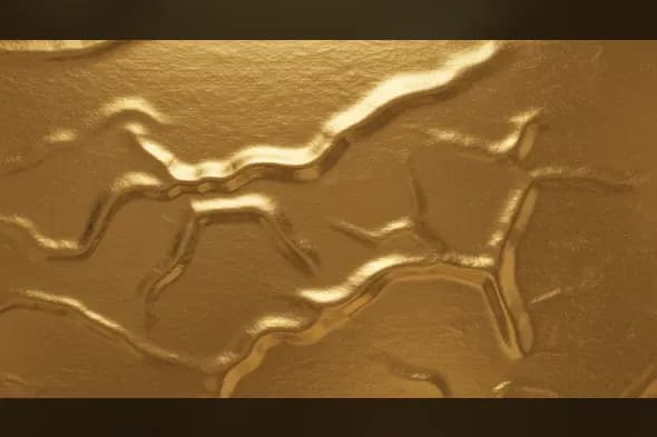 Cracked Liquid Gold Texture | Luxury Abstract Indian Background