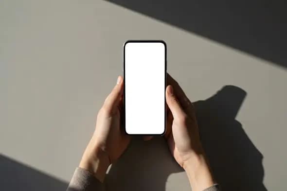 Smartphone Mockup in Shadows