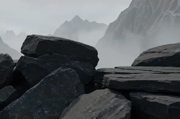 Foggy Mountain Boulders
