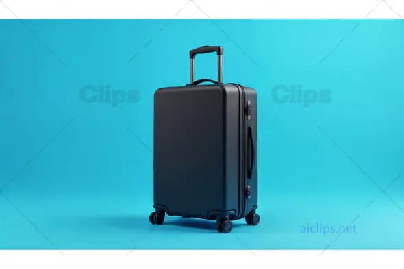 Black Modern Suitcase