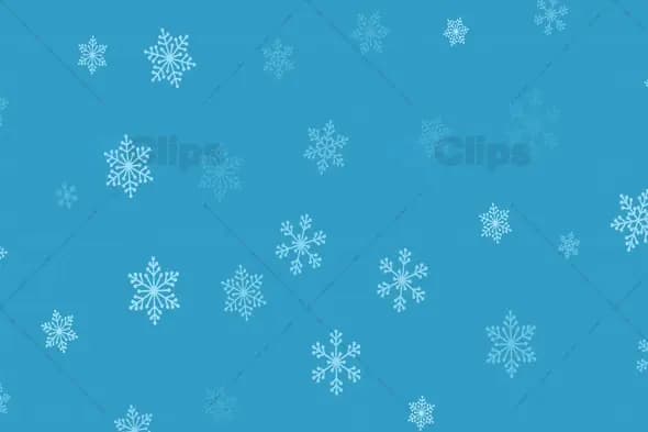 Falling Snowflakes Winter Background