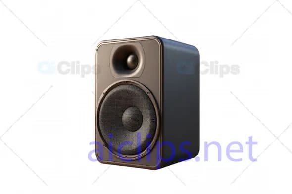 3D High-Fidelity Studio Speaker Model