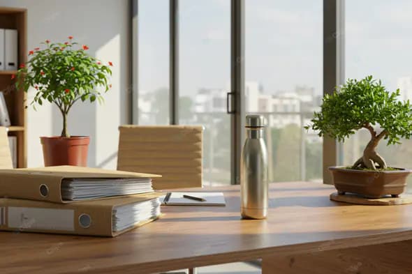 Urban Workspace with Greenery