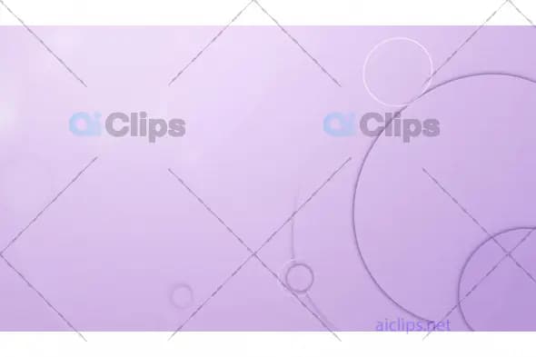 Minimalistic Purple Geometric Background with Circular Designs