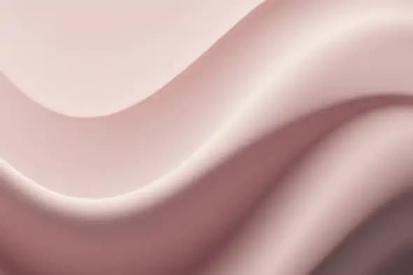 Silky Rose Gold Waves