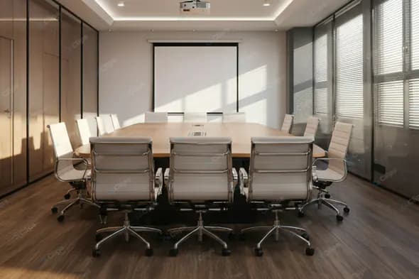 Modern Corporate Meeting Space