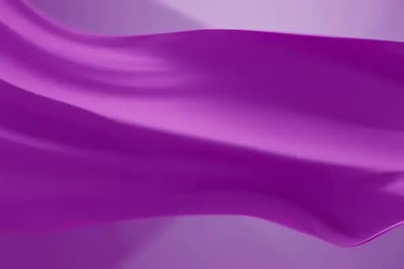 Flowing Violet Silk