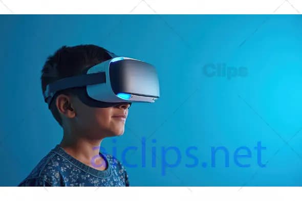 Child Experiencing Virtual Reality