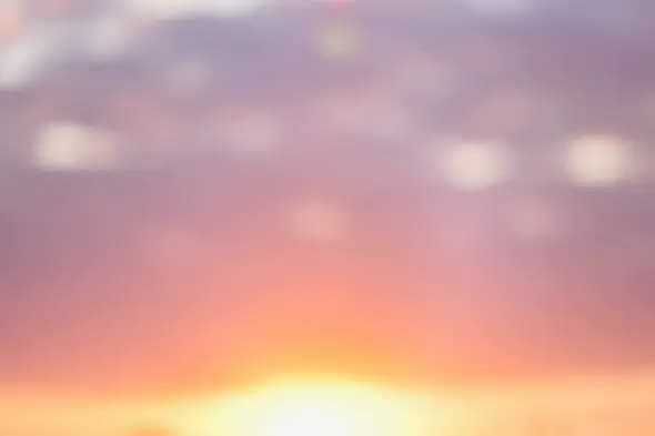 Ethereal Pastel Sunset Sky Radiant Warm Glow