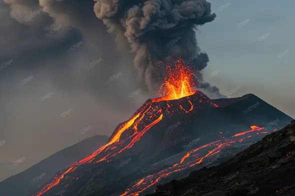 Volcanic Eruption Spectacle