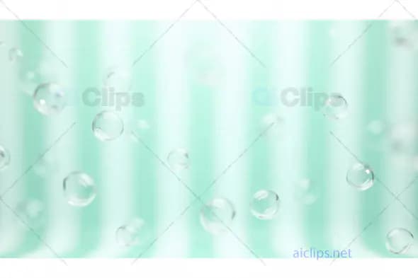 Floating Bubbles on Aqua Gradient – Minimalist Soothing Background