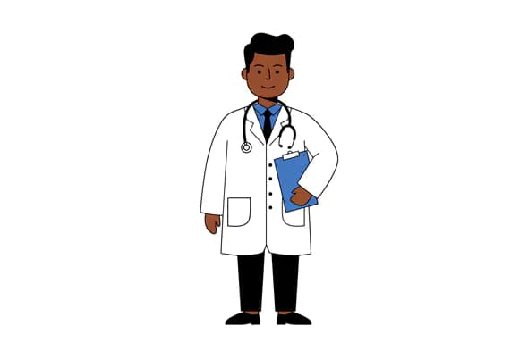 Medical Professional Vector Illustration