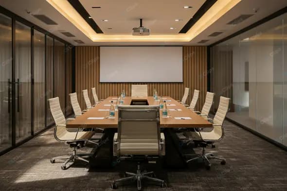 Contemporary Corporate Boardroom