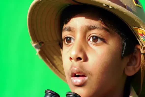 Young Explorer's Awe