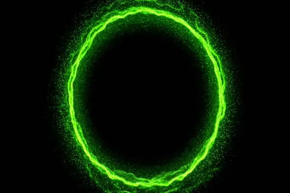 Neon Green Energy Ring