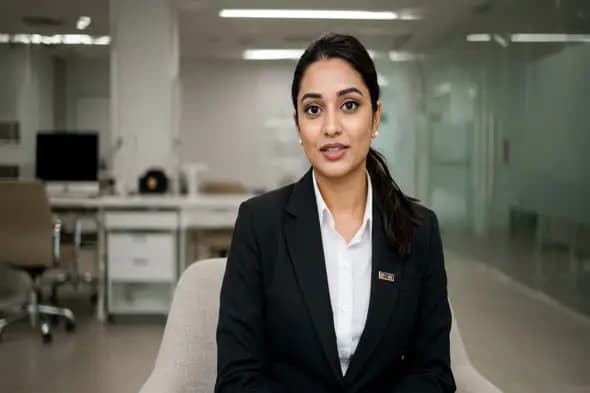 Professional Woman in Modern Office