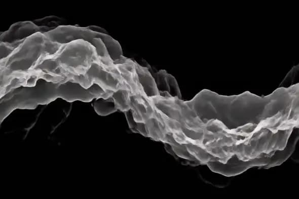 Ethereal Smoke Stream Animation