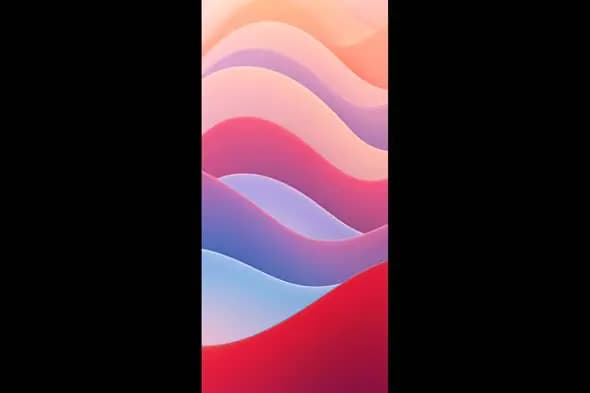 Smooth Pastel Waves Background for Stunning Presentations