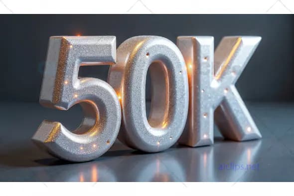 50K Celebration Display