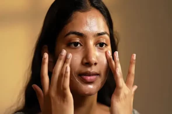 Skincare Routine Close-up