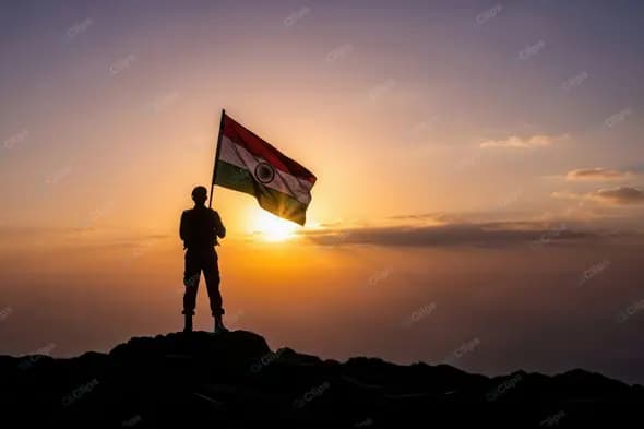 Patriotic Vigil at Dawn