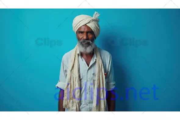 Traditional Indian Farmer