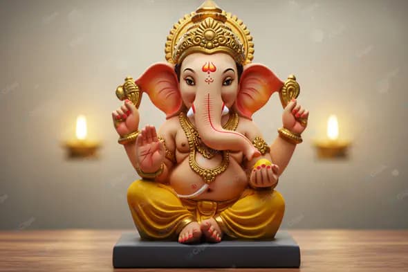 Ganesha's Divine Radiance