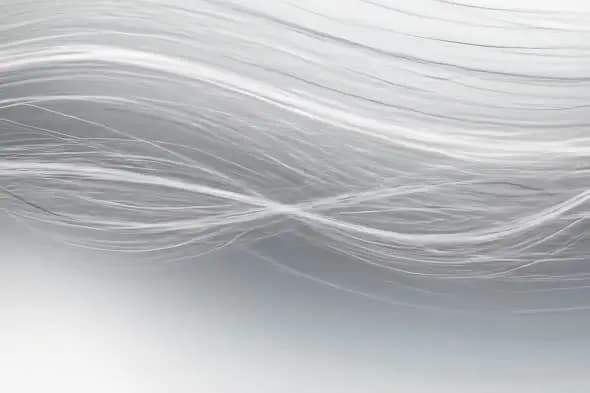 Ethereal Silver Waves Animation