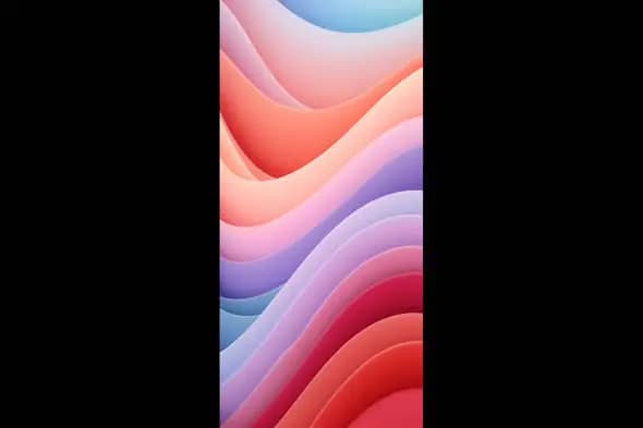 Mesmerizing Pastel Waves Dynamic Background for Presentations