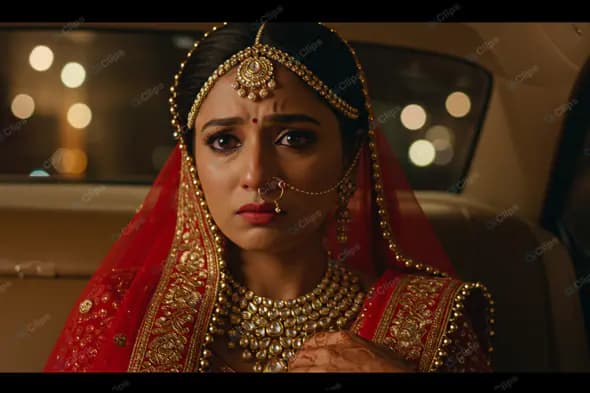 Emotional Bride: Wedding Journey Tension