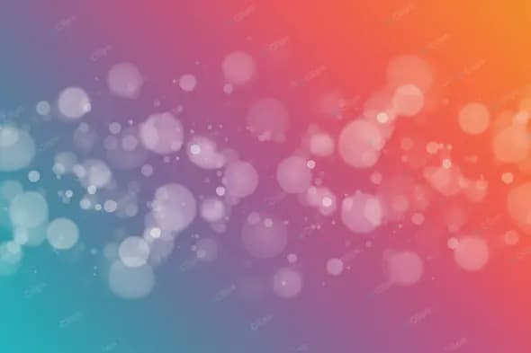 Vibrant Bokeh Gradient