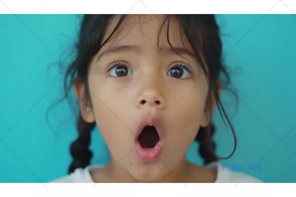 Surprised Girl Reaction