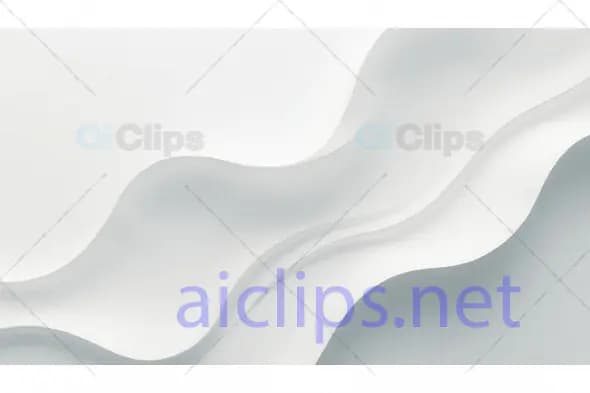 Abstract White Wavy Background
