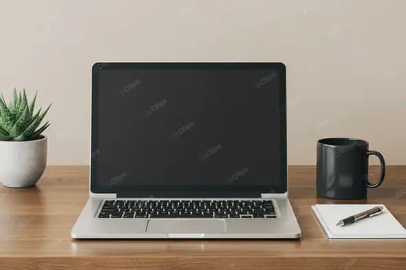 Modern Minimalist Workspace Setup