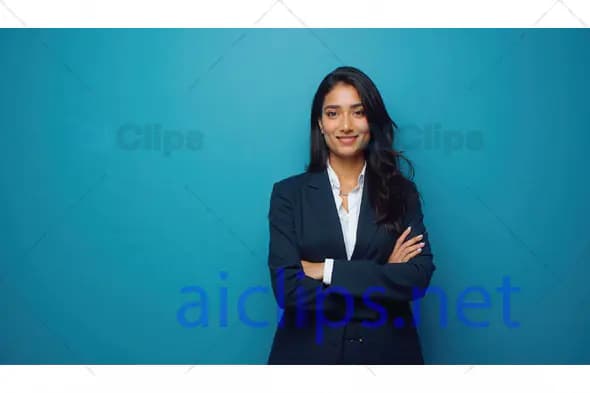 Confident Young Female Professional Portrait