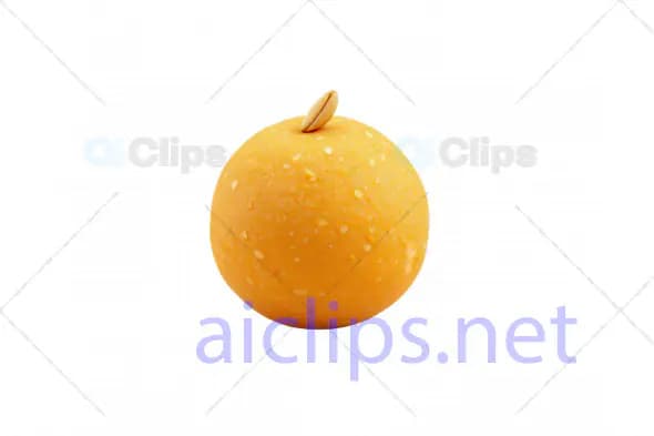 High-Quality 3D Model of Indian Boondi Laddu with Detailed Texture