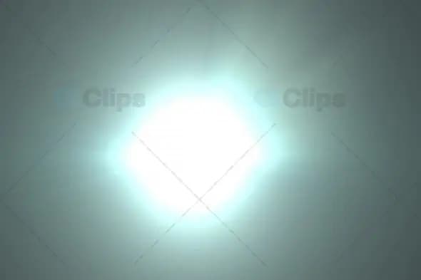 Bright Central Light Flare Effect with Soft Glow