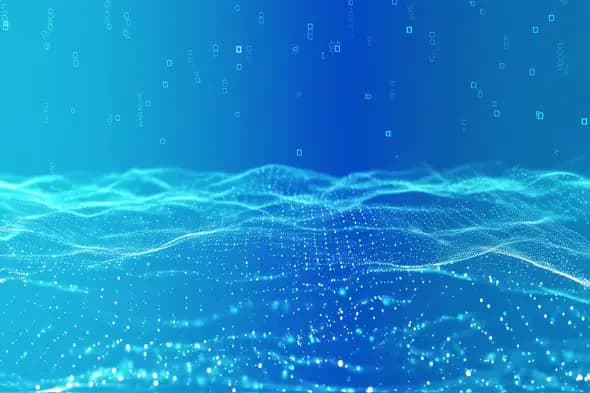 Digital Ocean Data Waves