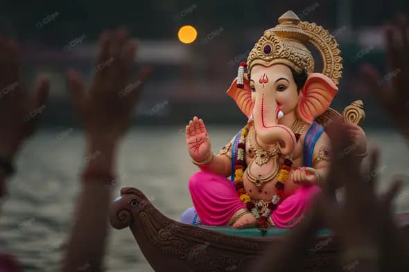 Ganesha Idol Immersion Ceremony