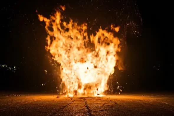 Explosive Fireball Ignition