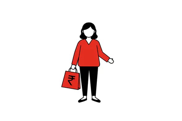 Indian Shopper Vector Icon