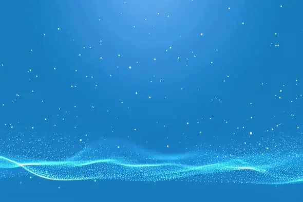 Shimmering Azure Waves