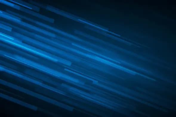 Sleek Blue Data Streams