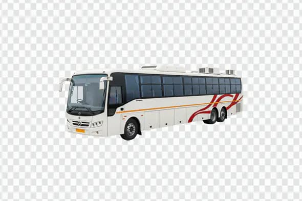 Luxury Mercedes-Benz Intercity Coach Bus PNG Clipart