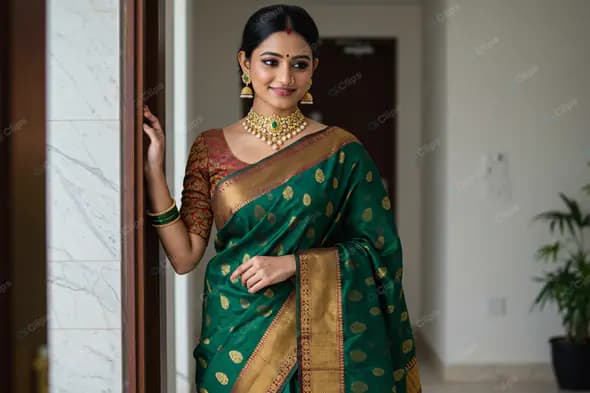 Elegant Saree Sophistication