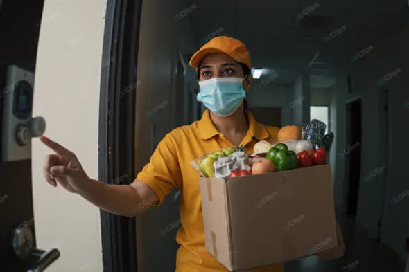 Contactless Grocery Delivery Service