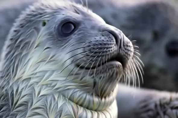 Majestic Seal Close-up